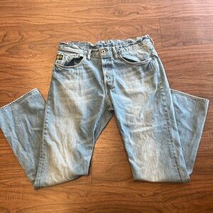 G-Star Raw GS01 Blue Denim Loose Fit Jeans size 34/32